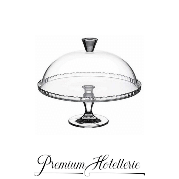 1102161 Alzata Vetro Cup Patisserie 32-95200 C/Coperchio - immagine 1