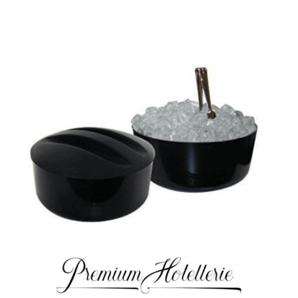 2008997 Portaghiaccio Lt12 Nero Con Griglia - immagine 1
