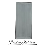 Piatto Rettangolarecm. 29X13 Pure Grey - Royale - immagine 3