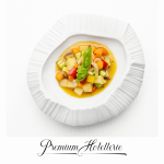 Piatto Gourmet Origami Cm.17,5X16 H.6,5 Elementi - Sumisura - immagine 2