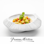 Piatto Gourmet Origami Cm.17,5X16 H.6,5 Elementi - Sumisura - immagine 3