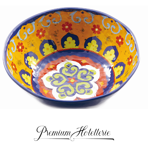 _Insalatiera Ø 36 h 12,5 cm Melamina Linea Nador - Rose&Tulipani Insalatiera Ø 36 h 12,5 cm Melamina Linea Nador - Rose&Tulipani - immagine 1