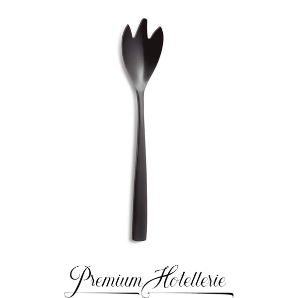 Forchetta Insalata 18% Linea Bcn Colors Black -Comas Forchetta Insalata 18% 3mm. Linea Bcn Colors Black -Comas - immagine 1