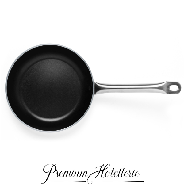 Padella In Alluminio 4mm. Con Manico Innox 1810 Serie Comas - Etna Padella In Alluminio 4mm. Cm.18 Con Manico Inox 18/10 Serie Etna - immagine 1