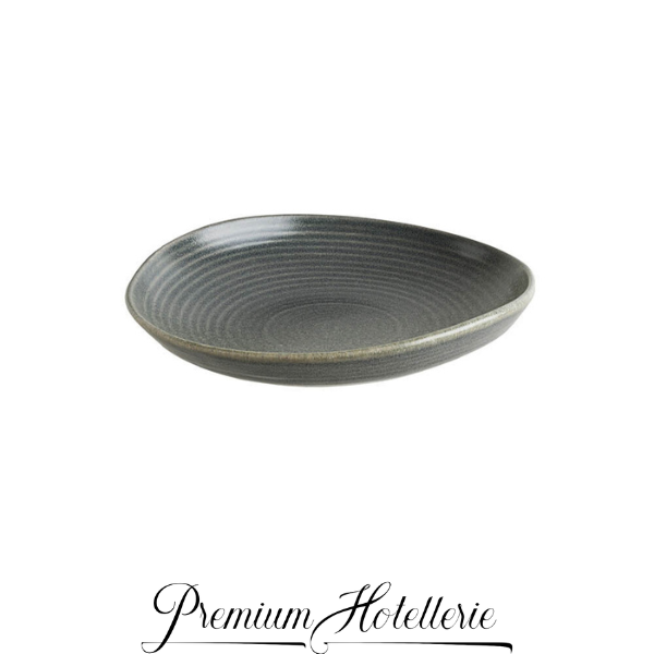 Piatto Fondo Ellisse Cm.19 - Cl.35 Bonnà - Linea Ripple Horn Piatto Fondo Ellisse Cm.19 - Cl.35 Bonnà - Linea Ripple Horn - immagine 1
