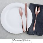 Coltello Tavola Monoblocco Feel Pvd Copper - immagine 2