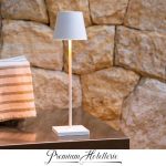 Lampada da Tavolo Poldina Pro Bianco - immagine 3