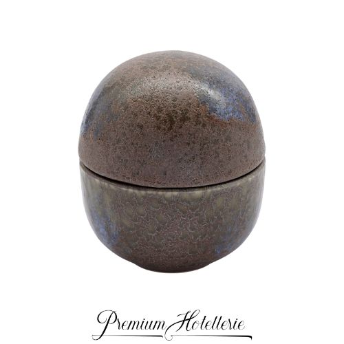 Coppetta Uovo con Coperchio Cm.12,5 Altezza Cm.14 Linea Horus Coppetta Uovo con Coperchio Cm.12,5 Altezza Cm.14 Linea Horus - immagine 1
