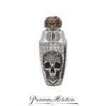 Shaker Ml.480 In Acciaio Inox Skull Head Barware Paderno