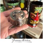 Shaker Ml.480 In Acciaio Inox Skull Head Barware Paderno - immagine 2