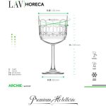 Calice Coctail Cl.47 Archie Lav In Vetro Conf.6 pezzi - immagine 2